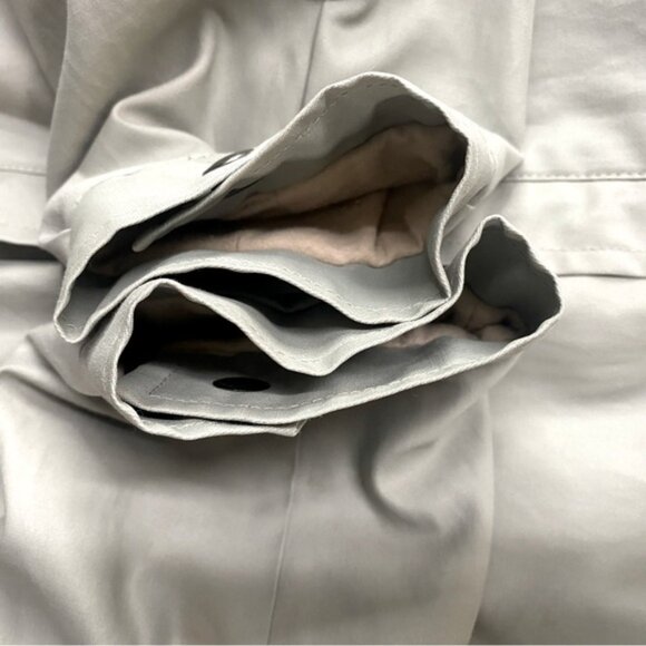 Vintage ID Rice Sportswear Beige Zip Front Lightweight Jacket Chore Coat L - Picture 7 of 16